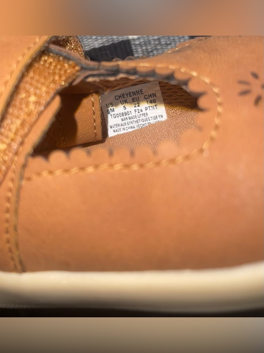 Stride Rite 360 Cheyenne Mary Jane 6M toddler girls brown tan shoe - Picture 2 of 10